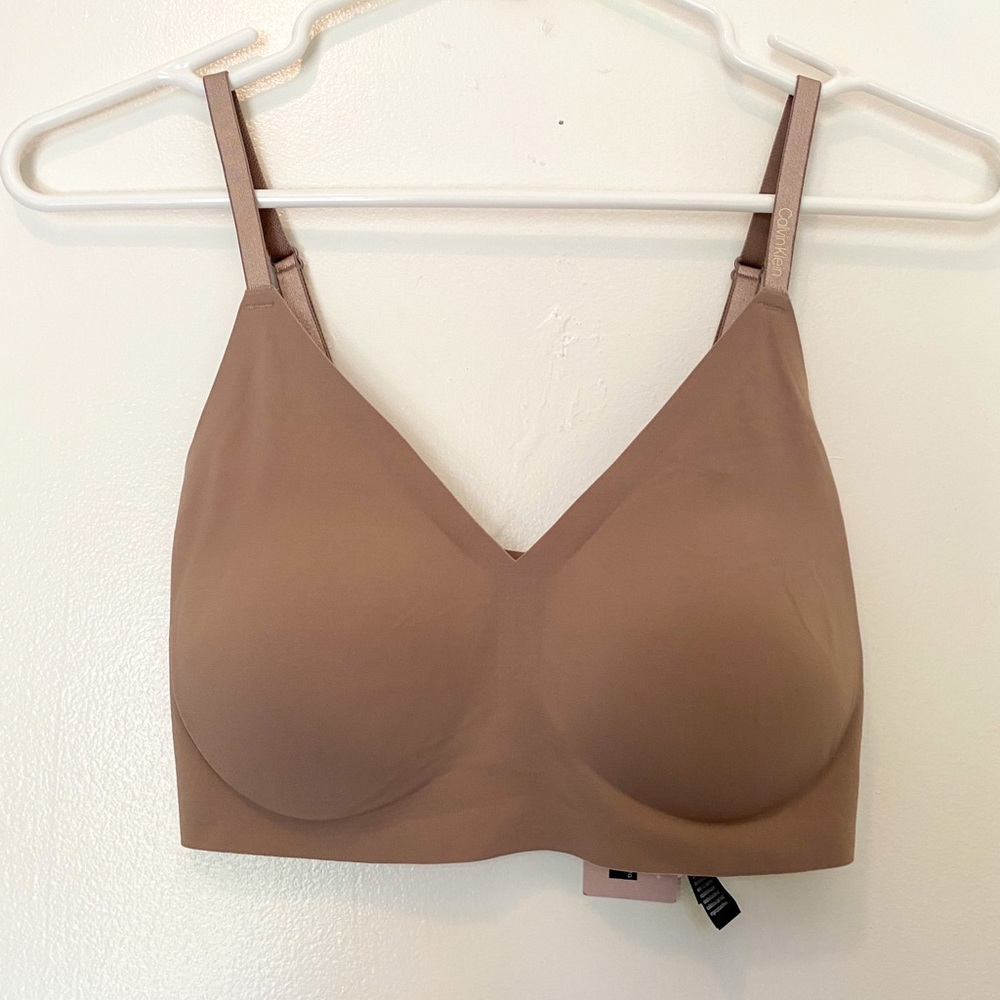Calvin Klein NWT t-Shirt Bralette- size Small